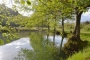 The pond (almost a small lake) comes with the villa